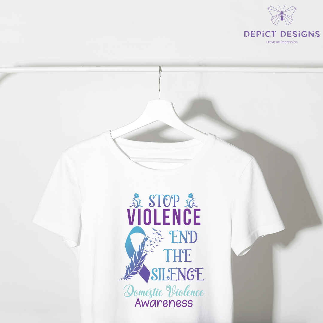 Stop Violence Iron on