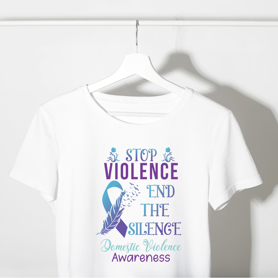 Stop Violence Iron on