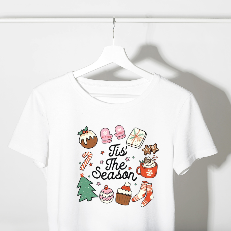 Tis The Seasons Goodies Iron on