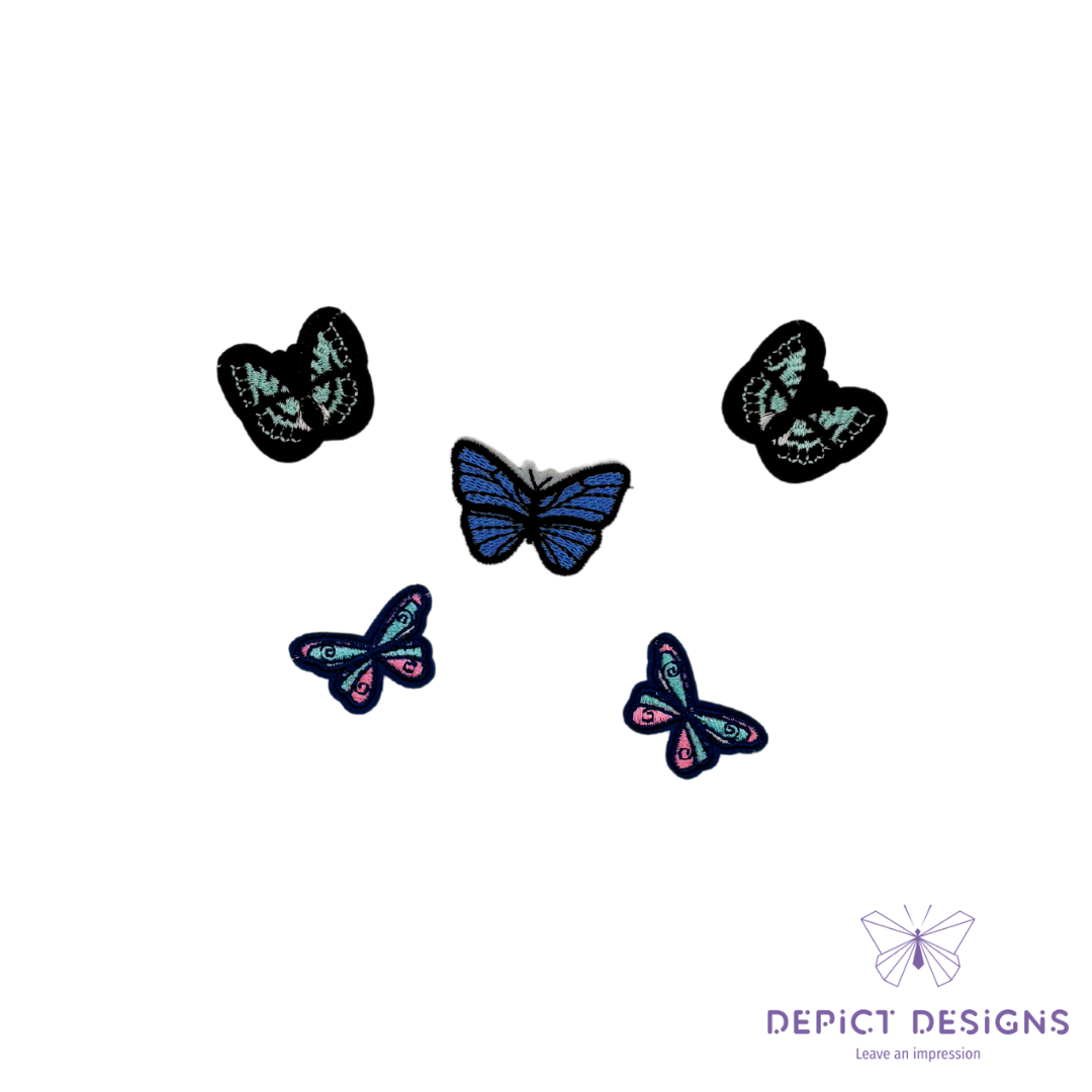 Assorted Butterfly Patches