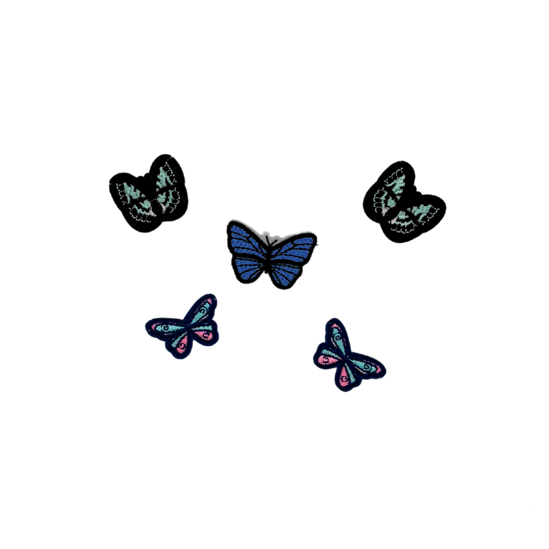 Assorted Butterfly Patches