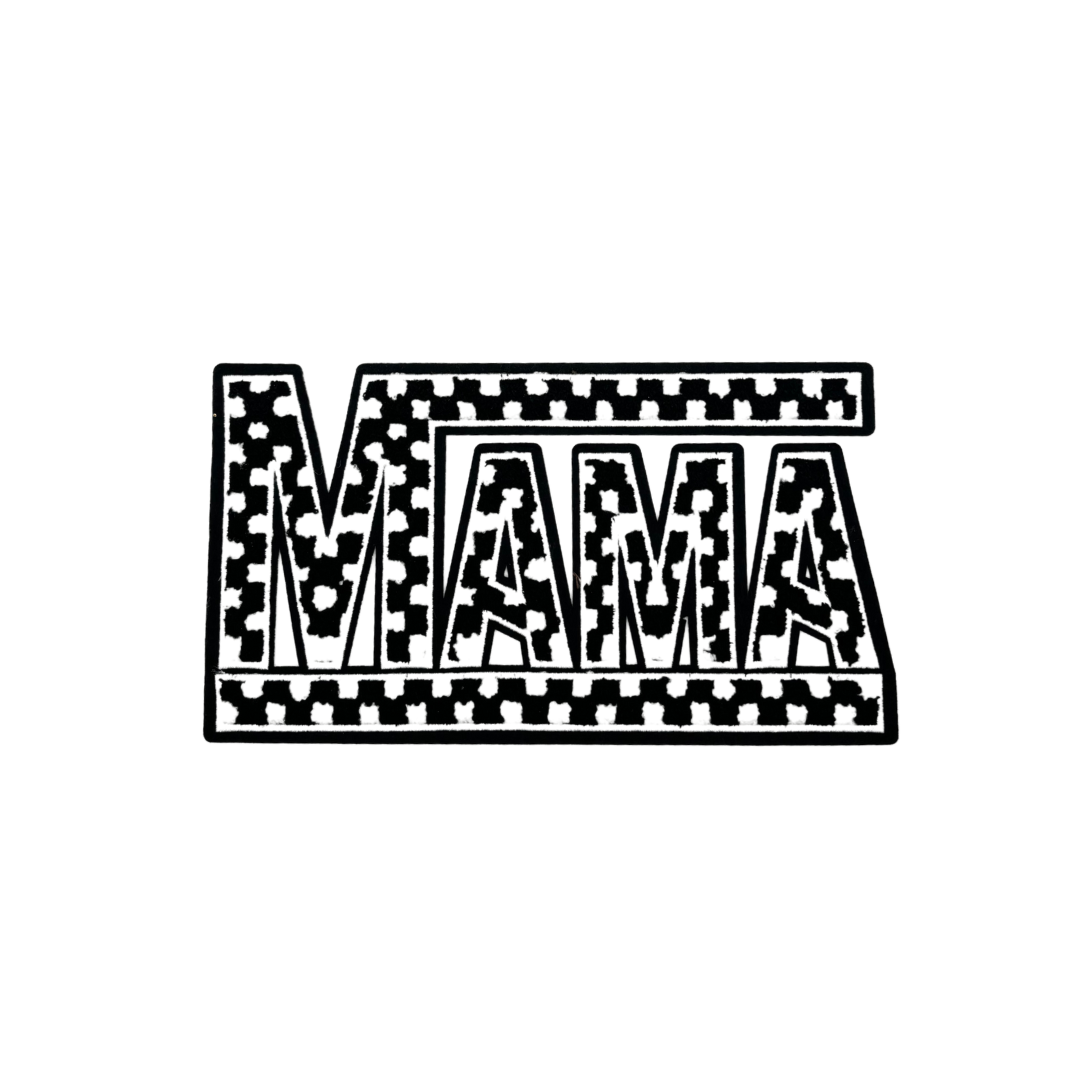 Mama Checkered Patch