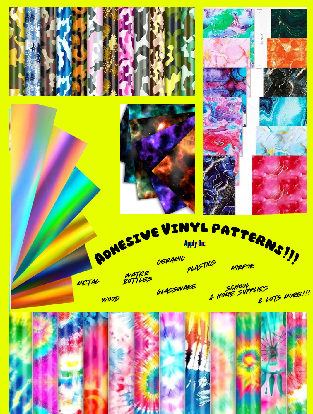 Permanent Pattern Vinyl