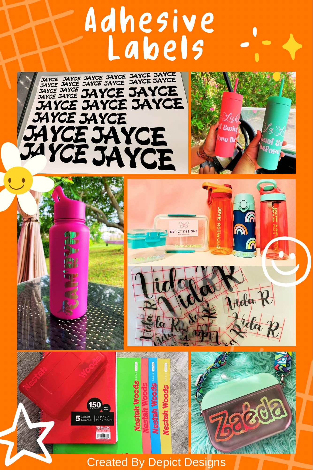 DIY Adhesive Label Sheet