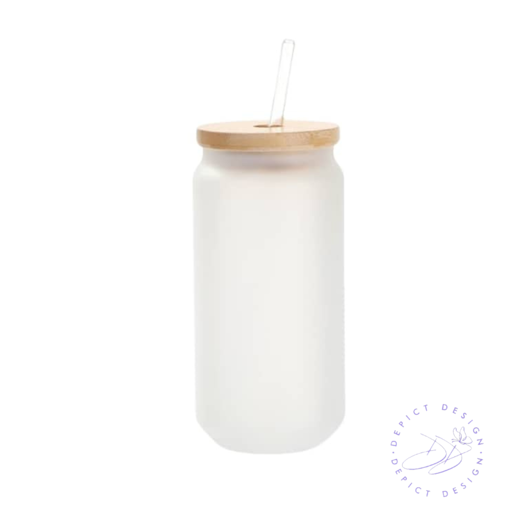 Frosted Glass Sub Beer Can