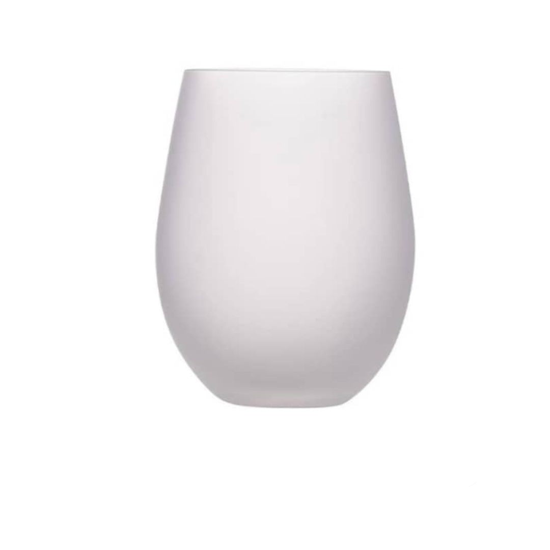 Stemless Sub Glass - Frosted