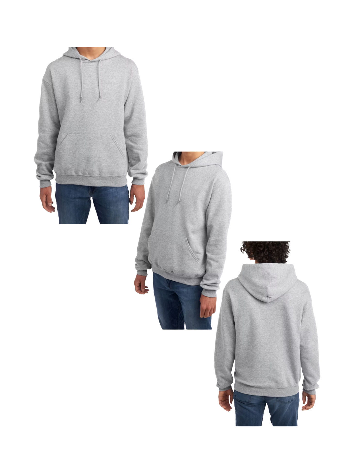 Unisex Fleece Pullover Hoodie - Athletic Heather