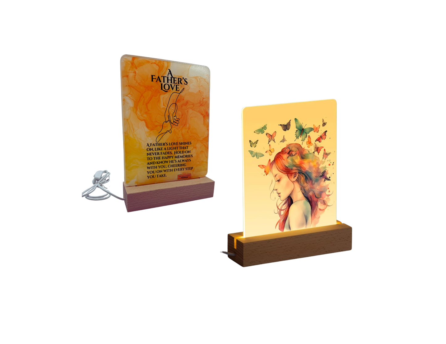 Acrylic Photo Frame LED Light