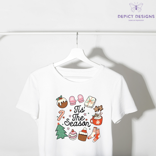 Tis The Seasons Goodies Iron on