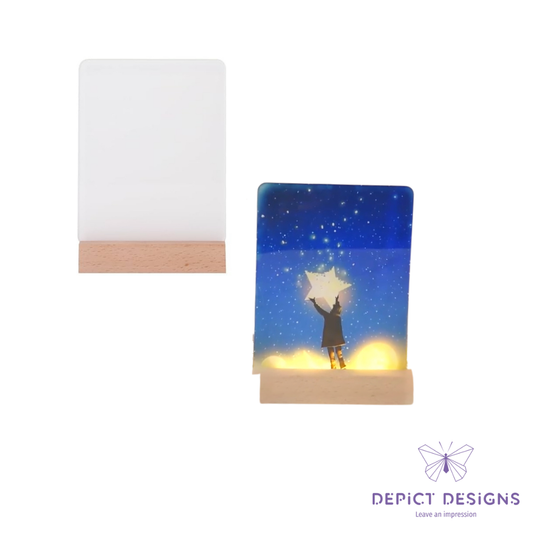 Acrylic Photo Frame LED Light