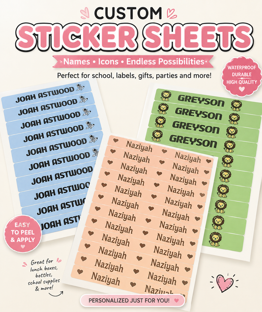 Sticker Tab Sheet