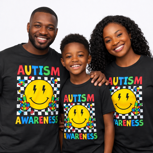 Autism Awareness Multi Iron-on Film