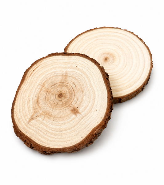 Natural Wooden Coaster Set

Add a rustic touch to your home or gift-giving with our natural wooden coasters. Perfect for laser engraving, they can be personalized with names, monograms, logos, special dates, or meaningful messages. Ideal for protect