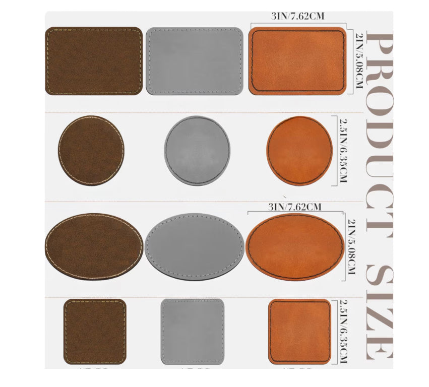 Leatherette Patches